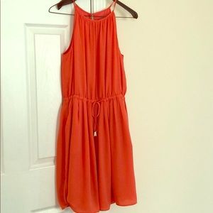 Banana Republic‎ salmon colored dress size 4